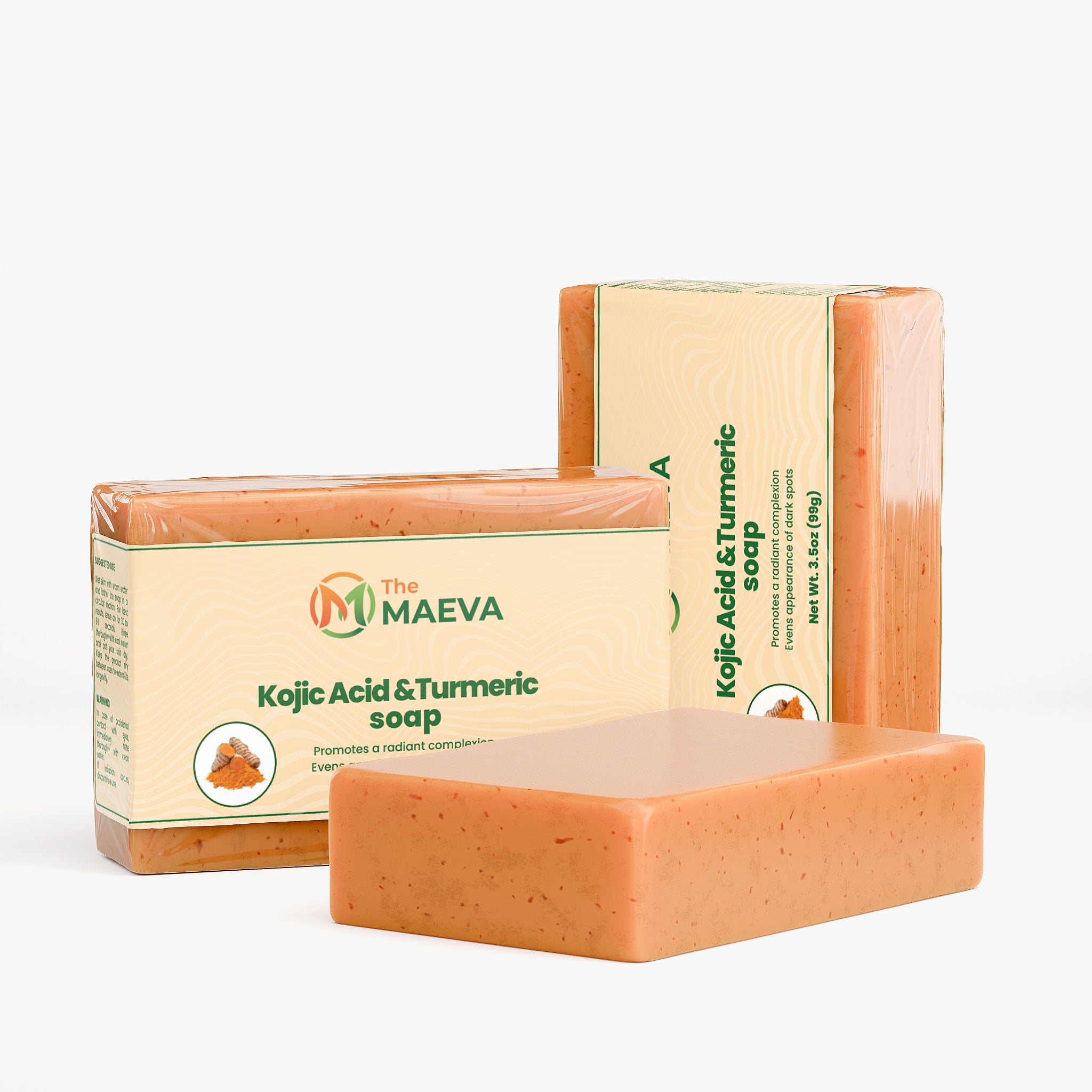 Kojic Acid & Turmeric Soap